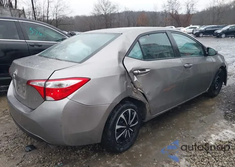 2014 Toyota Corolla Le from USA, damaged, VIN 5YFBURHE6EP136275